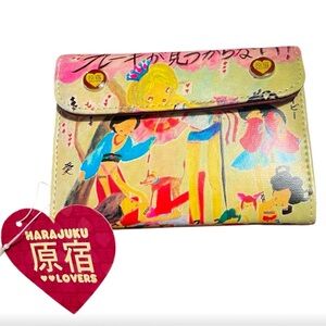 ✨🆕BNWT!NEVER USED!Harajuku Lovers Watercolor RARE Wallet!✨